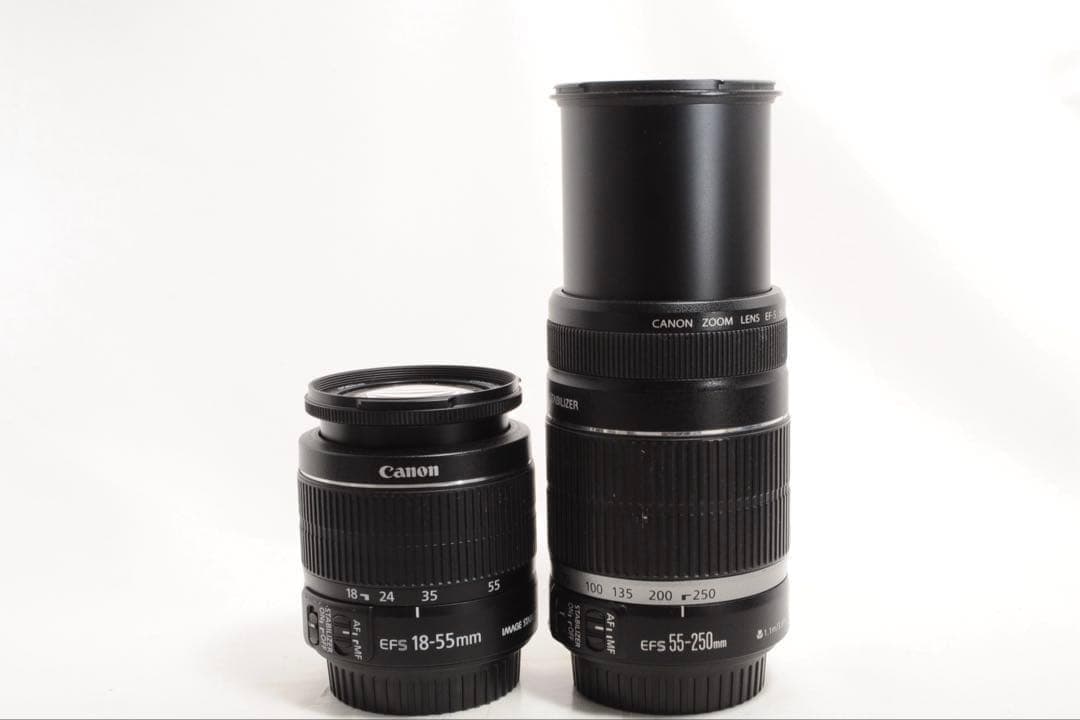 手ブレ補正Wレンズ❤️Canon EOS 60D❤️ステップアップ機❤️S数極小