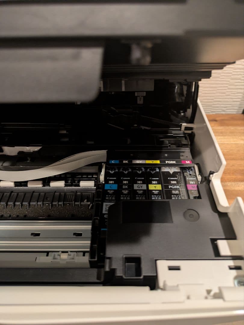 Canon PIXUS TS8430 印刷枚数 20枚以下 N8019