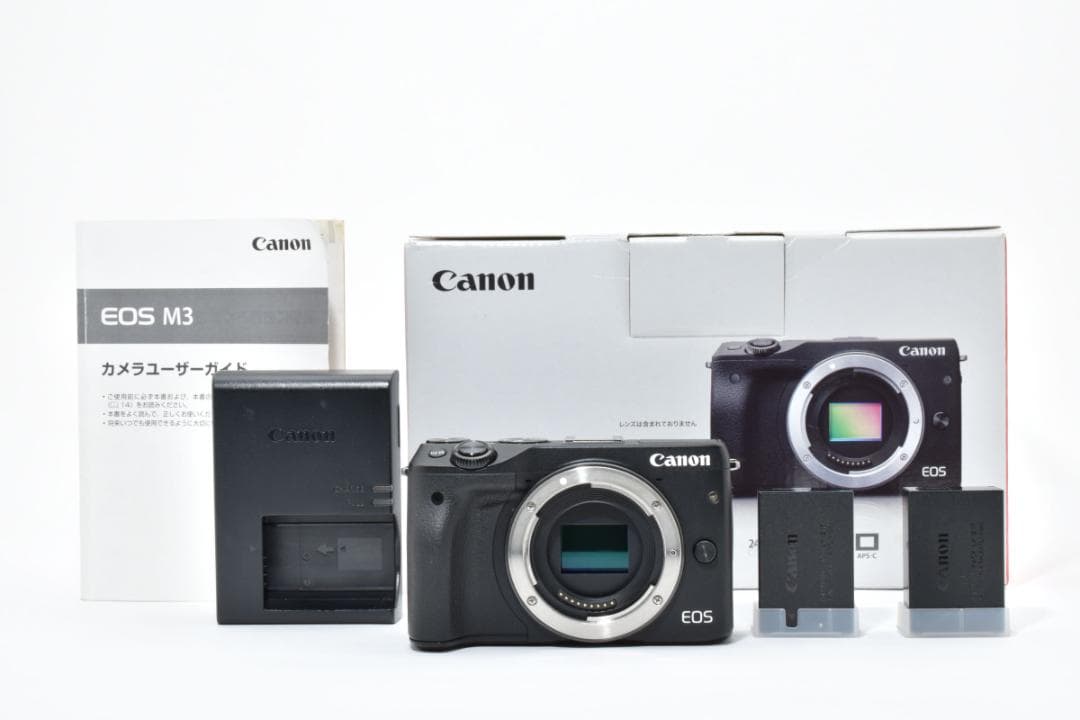 超美品 Canon EOS M3 ミラーレスデジタルカメラボディ キヤノン