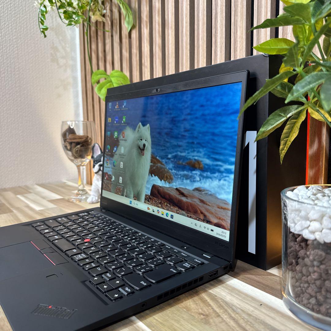化粧箱付き‼️ThinkPad X1☘14インチ☘フルHD☘ノートパソコン