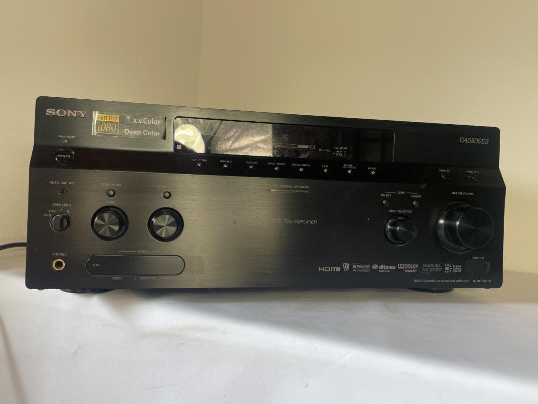 SONY ソニー AVアンプ TA-DA5500ES オーディオアンプ