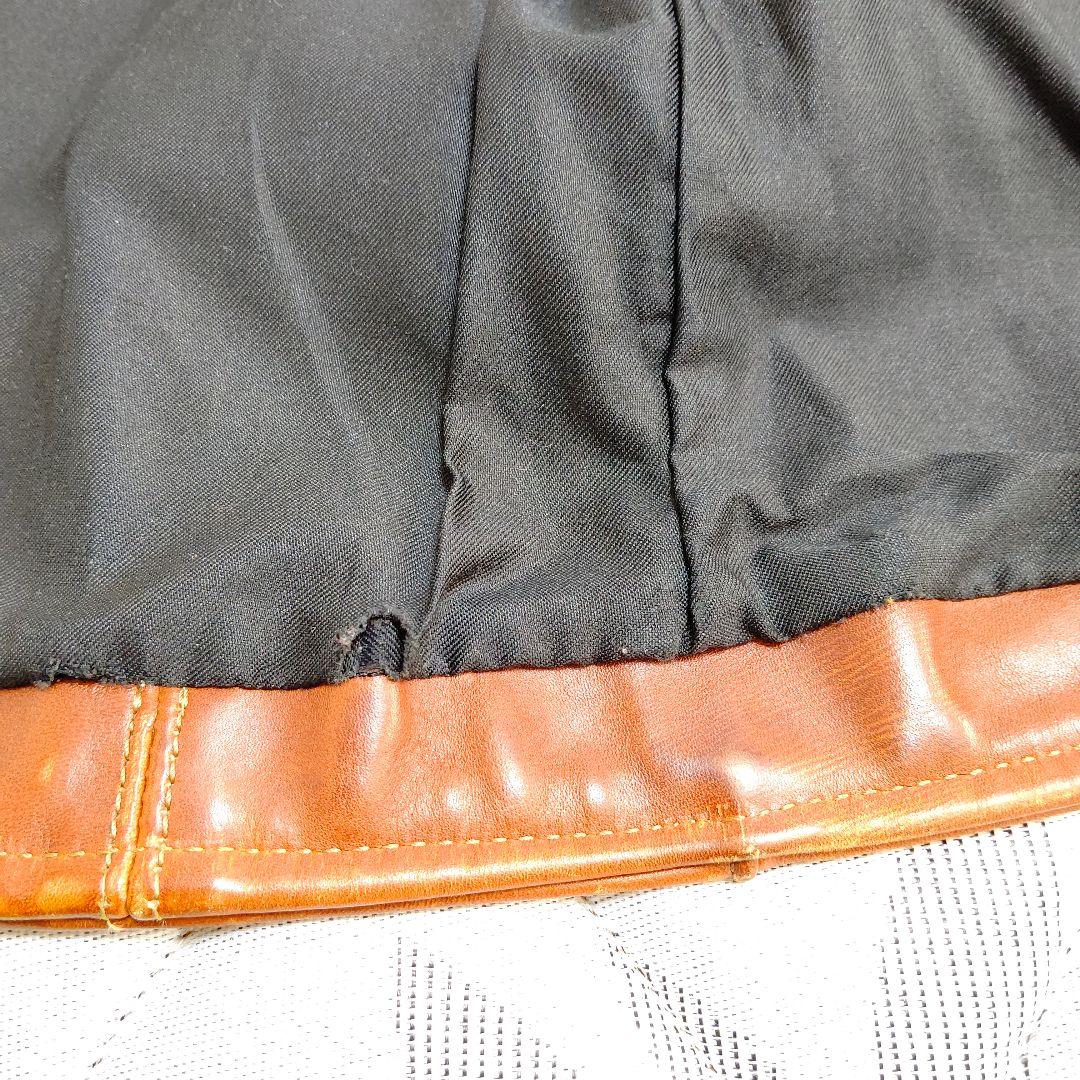 VANSON バンソン ENF エンフィールド 茶 36 ライダース 革ジャン