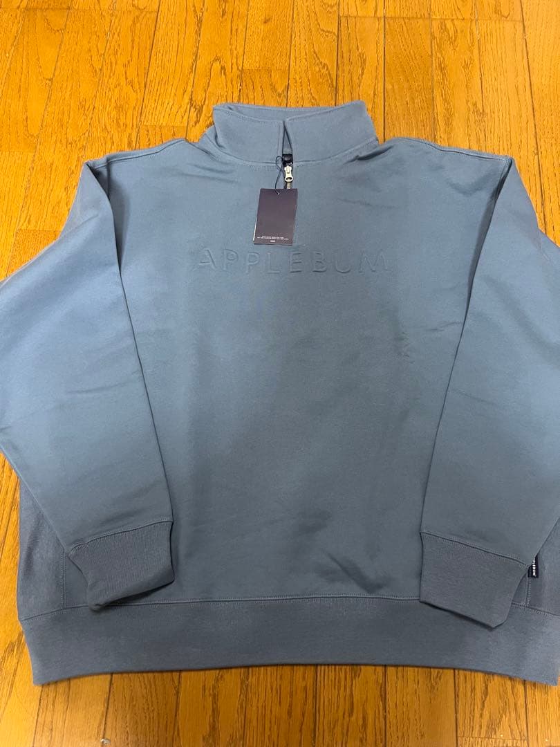 APPLEBUM アップルバム ハーフジップ スウェットXL