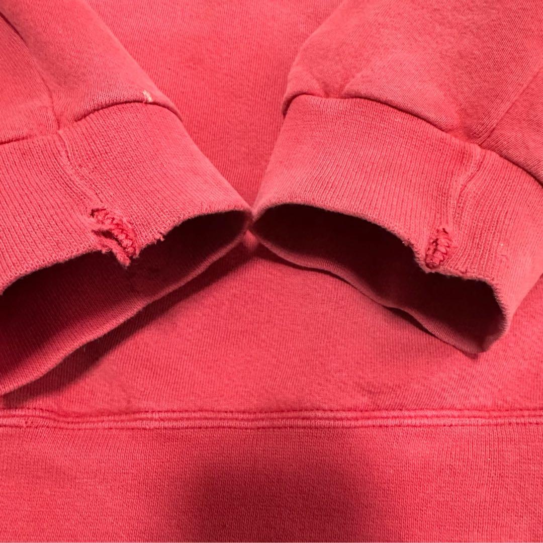 90s USA製 OLD NIKE センタースウォッシュ フェード パーカー