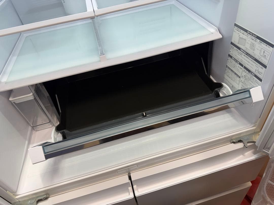 奈良発 日立 2025年製 フレンチ 6ドア冷蔵庫 570L VW57V （W）