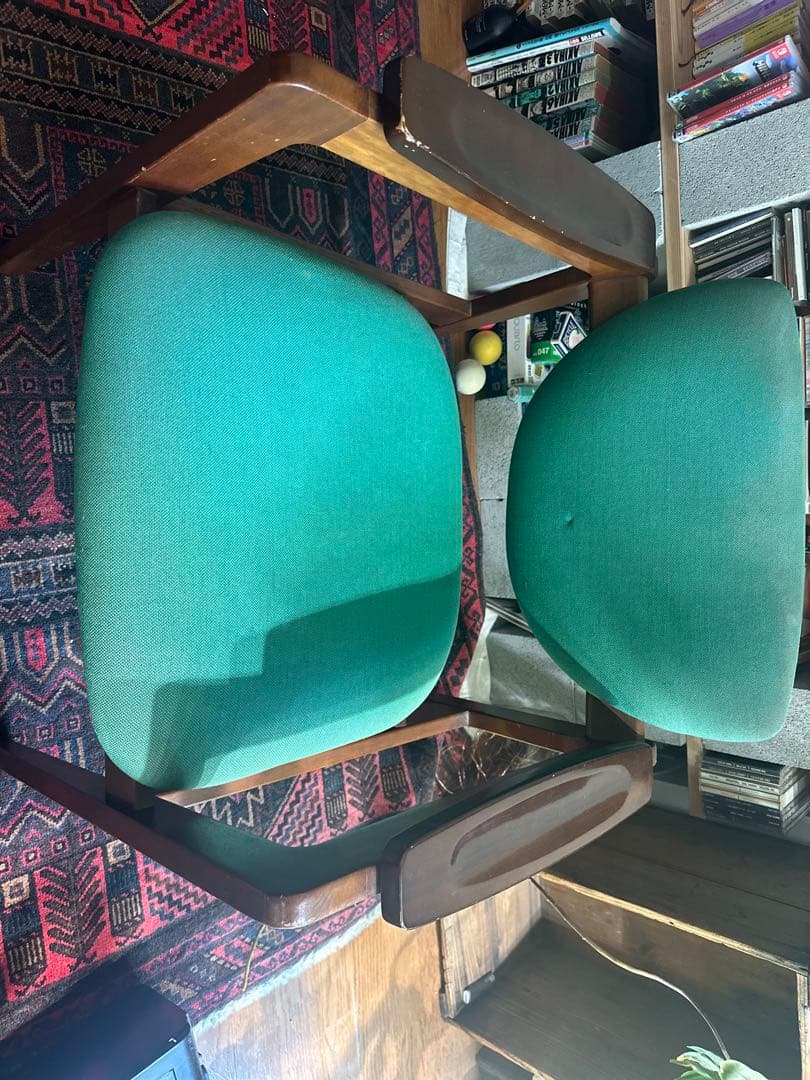 オールドカリモク　チェア　1人掛け アンティーク　ミッドセンチュリー