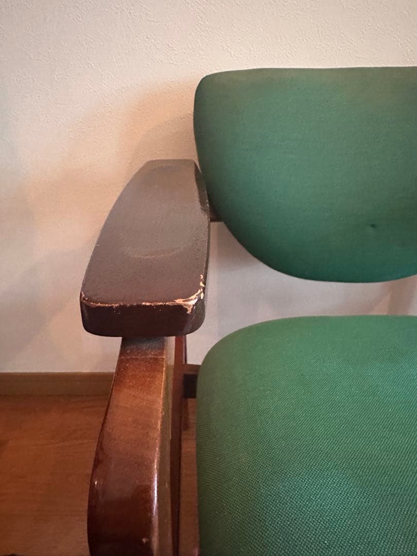 オールドカリモク　チェア　1人掛け アンティーク　ミッドセンチュリー