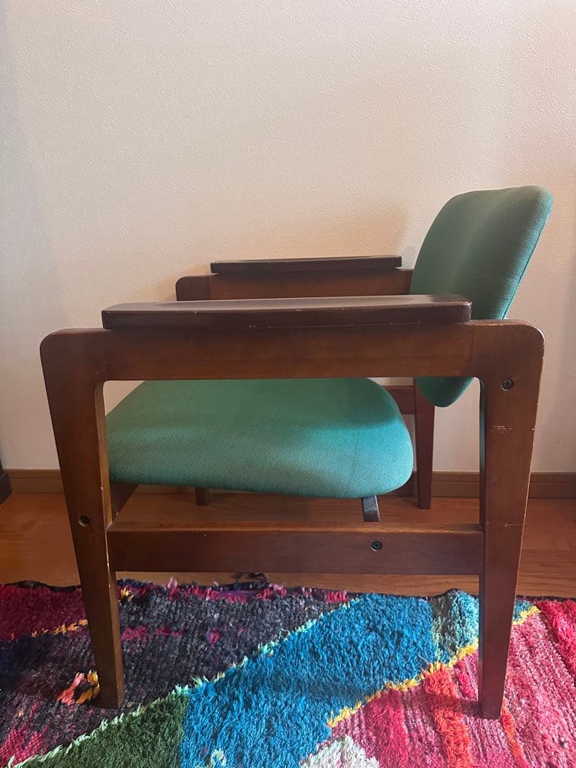 オールドカリモク　チェア　1人掛け アンティーク　ミッドセンチュリー