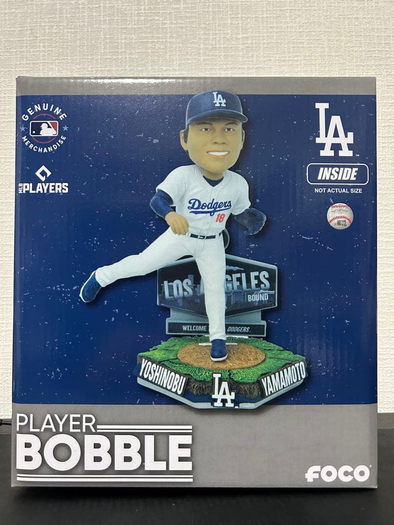 FOCO ロサンゼルス ドジャース 山本由伸 ボブルヘッド 限定 LA