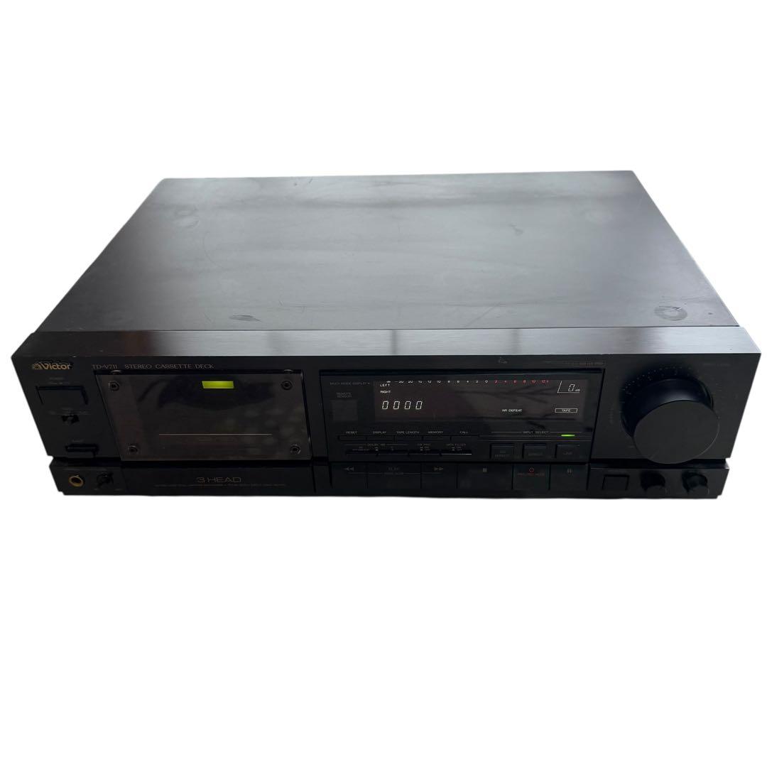 【名機】Victor TD-V711 3ヘッド ステレオカセットデッキ