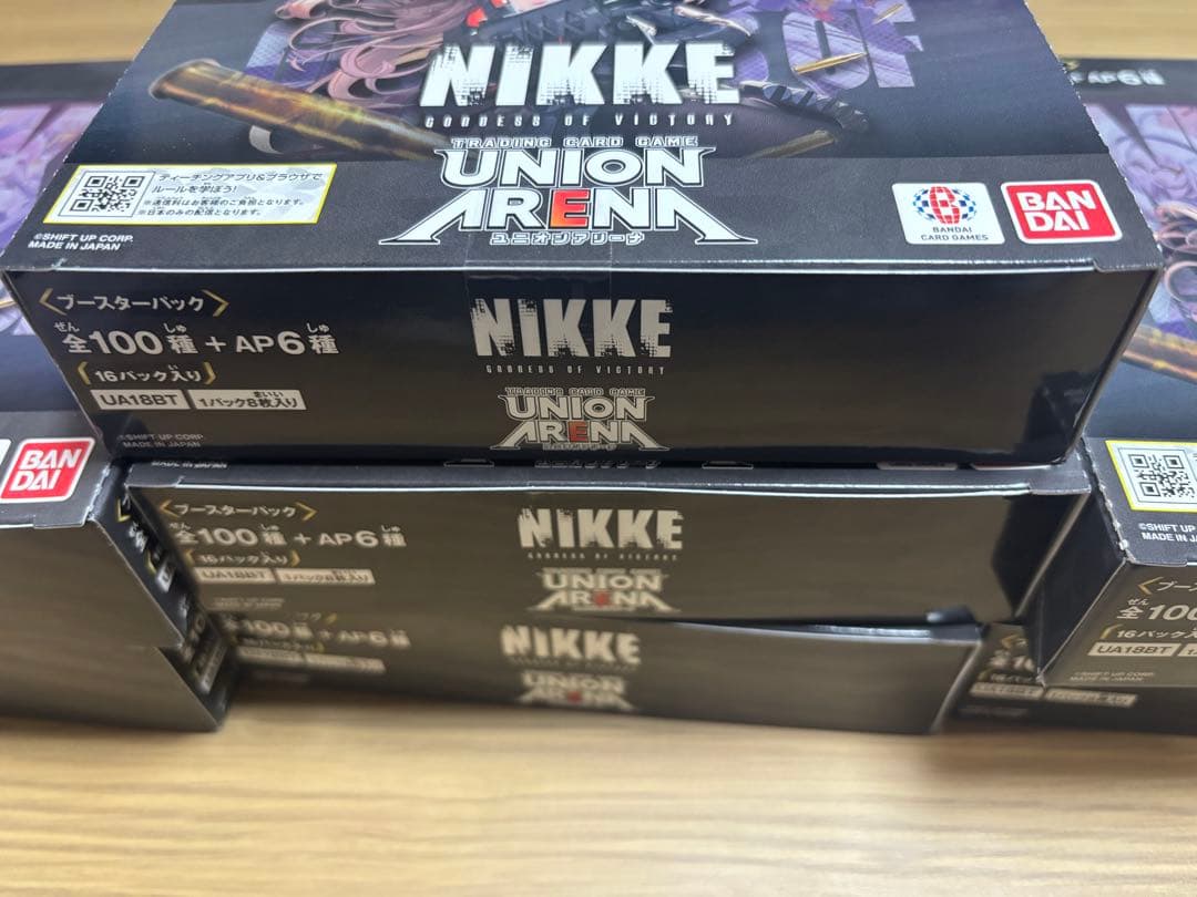 UNION ARENA　ブースターパック 勝利の女神：NIKKE　×7BOX