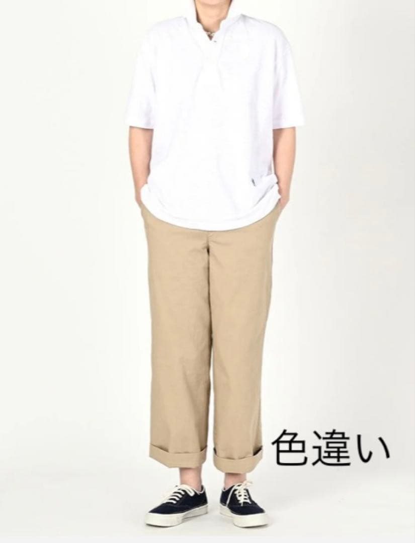 XLサイズ✨ 45R おこめチノのシャルロットパンツ 4 ホワイト