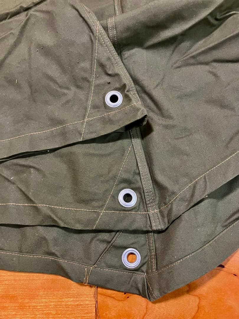 ポーランド　軍幕　2枚　サイズ3