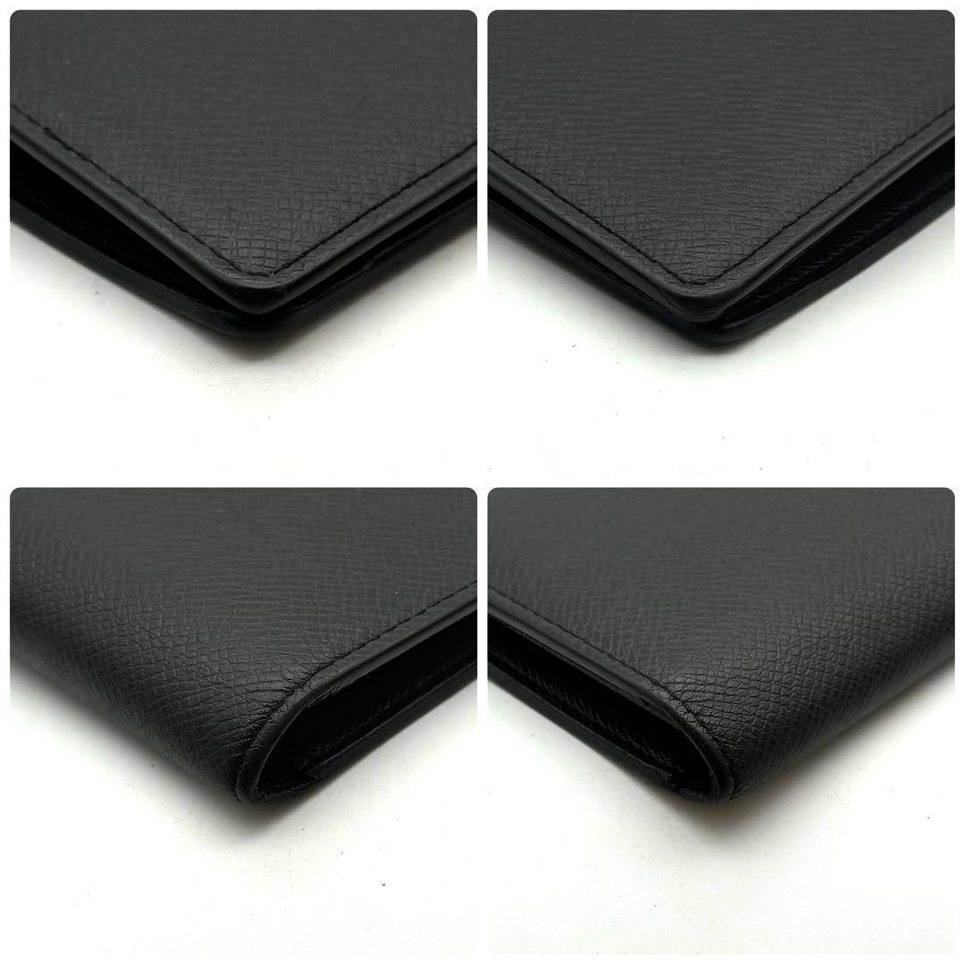 新型 ルイヴィトン タイガ ポルトフォイユ ブラザ 折り財布 黒 ノワール