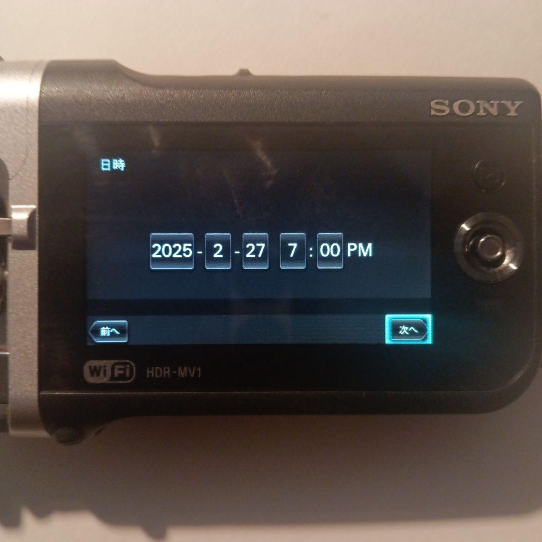 た*t様 SONY HDR-MV1 ビデオカメラ ＋バッテリー＋充電器＋アダプタ