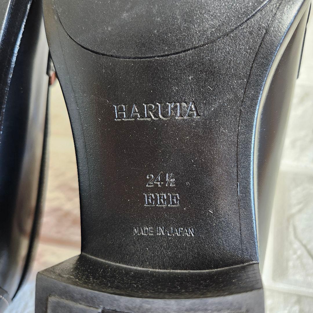 【未使用級】SIILON HARUTA メモリーフォームローファー 黒