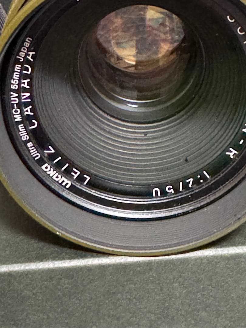 美品！SUMMICRON-R 50mm F2.0サファリ ライカR/Mアダプター