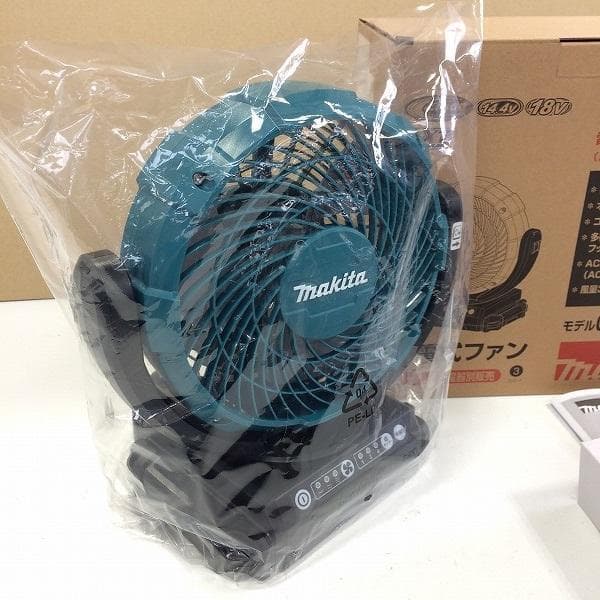 ★マキタ 充電式ファン CF102DZ (首振り機能付き)新品 コードレス扇風機