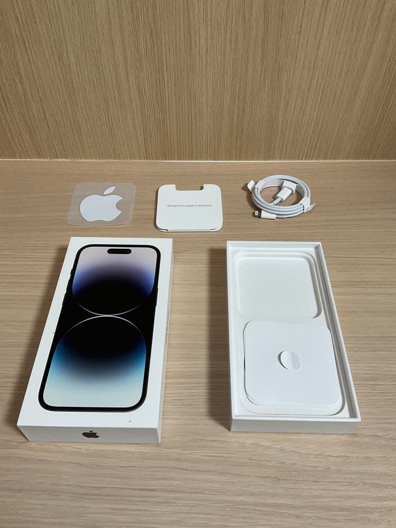 iPhone 14pro 256gb 容量100% スペースブラック