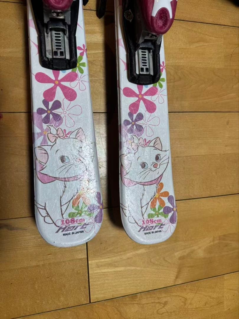 マリー　女の子用　スキーセット108センチ　ブーツ20センチ