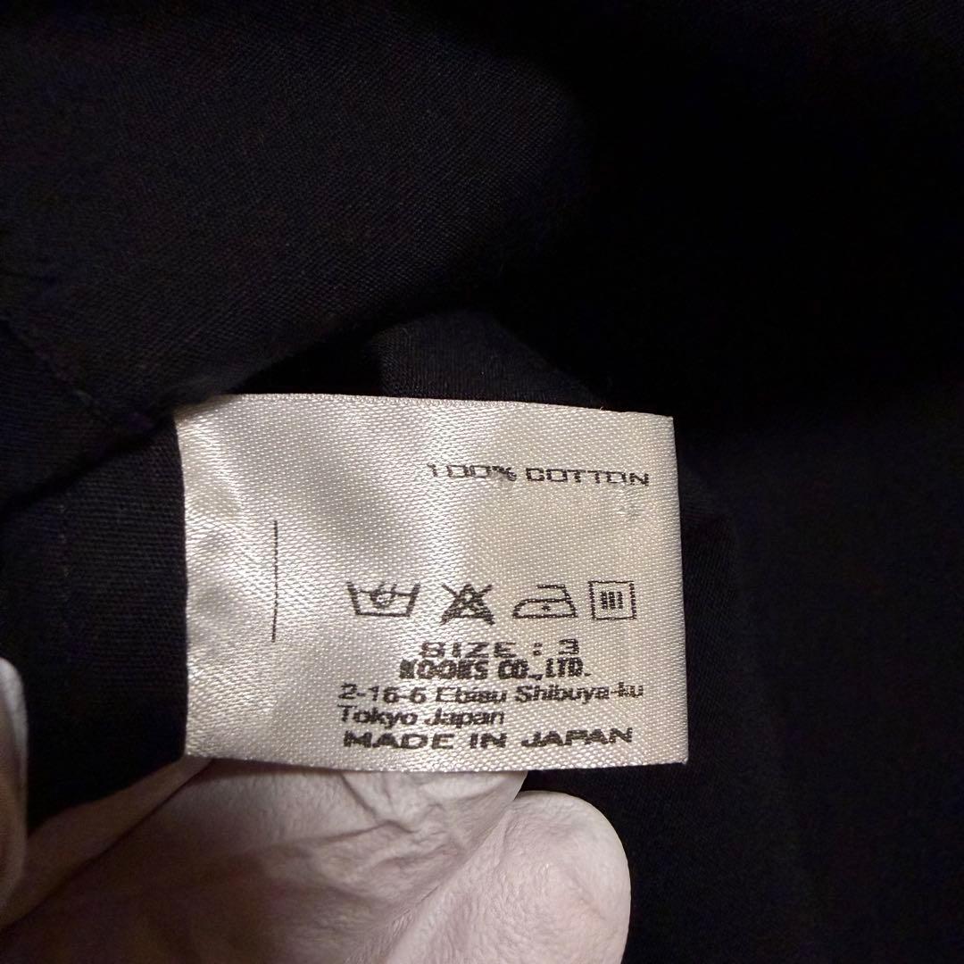 ★激レア ピンホールスカルシャツ 06AW Noir期 ナンバーナイン　ドクロ