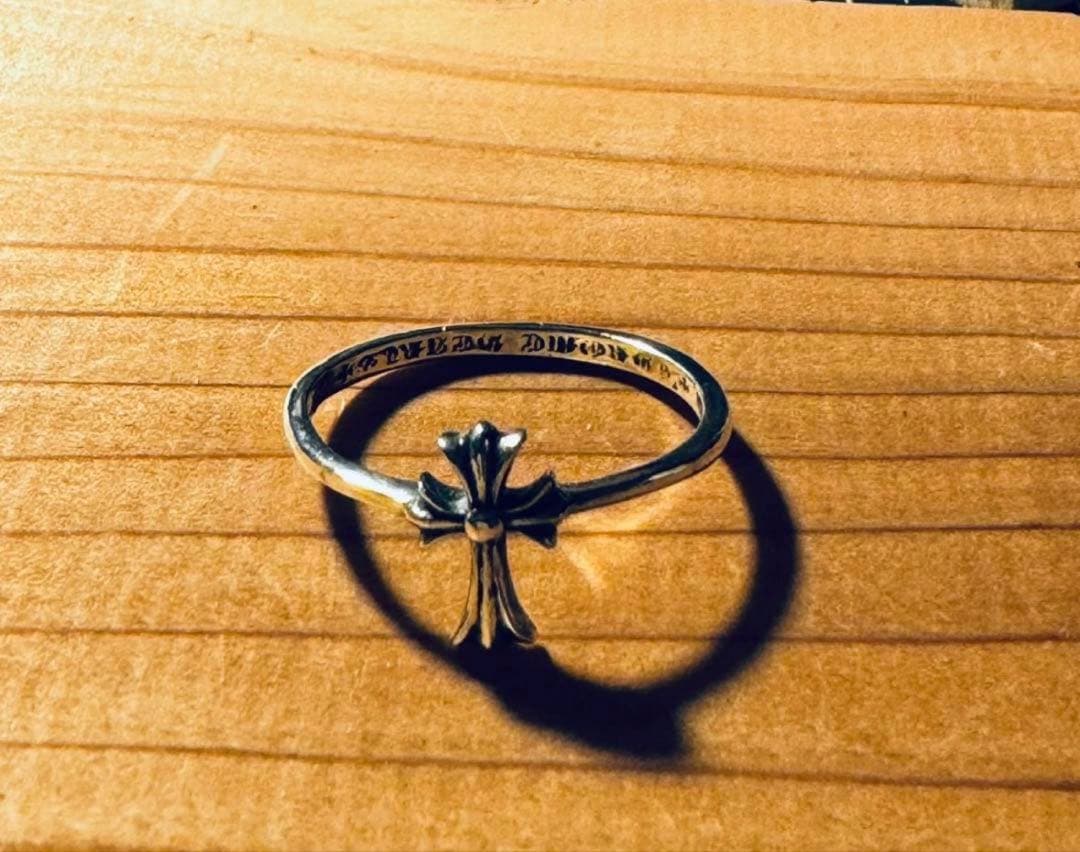 クロムハーツ　バブルガムリング　CHクロス
