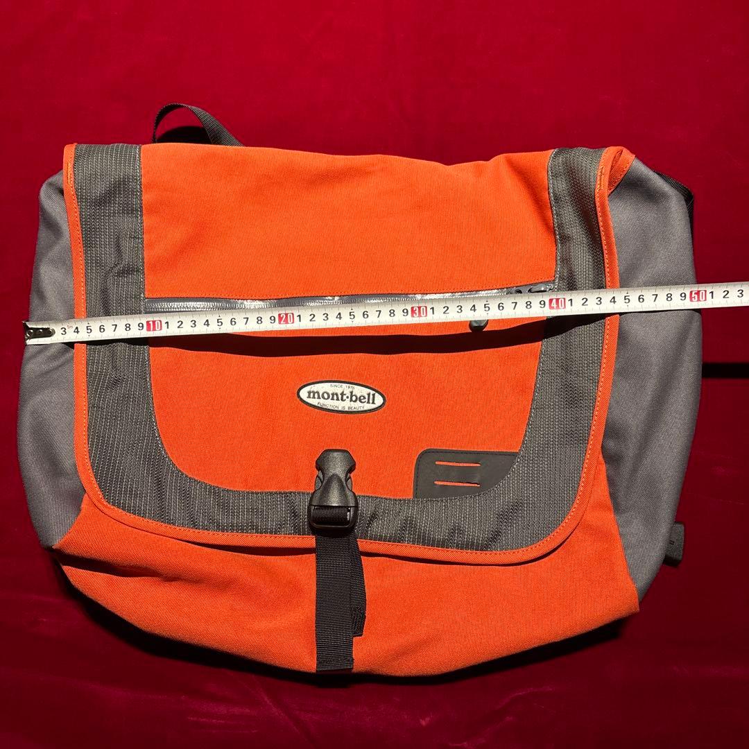 archive montbell メッセンジャーバッグ サンセットオレンジ