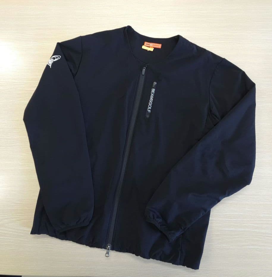 だ*ち様 72. BEAMS GOLF ノーカラー ブルゾン