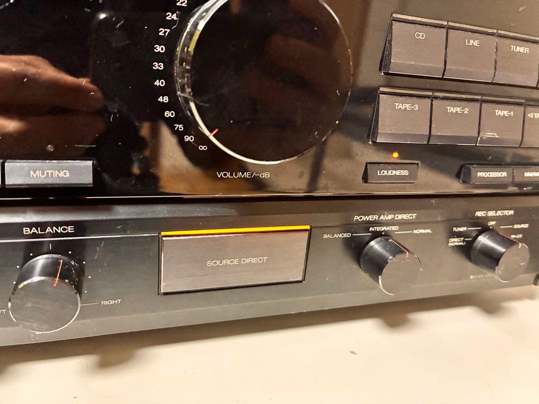 SANSUI サンスイ プリメインアンプ AU-α707i動作品
