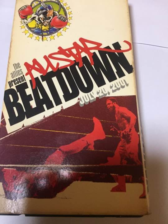 その他 BEAT DOWN 2001 july20 MIX VHS