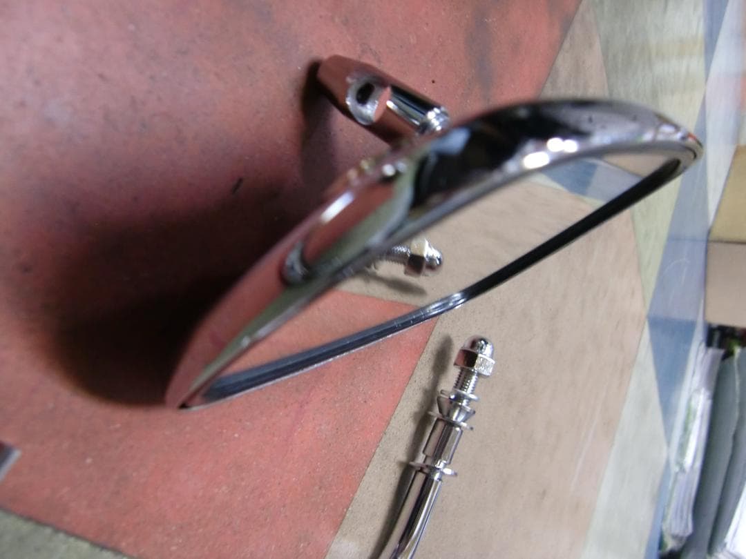 0640-0476.ゴールドイーグルライブツーライドミラー2個セット