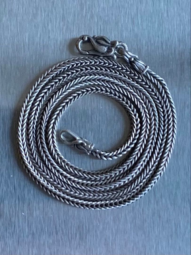 ZOCALO 【初期】 ヘリンボーンネックレス（M）50cm