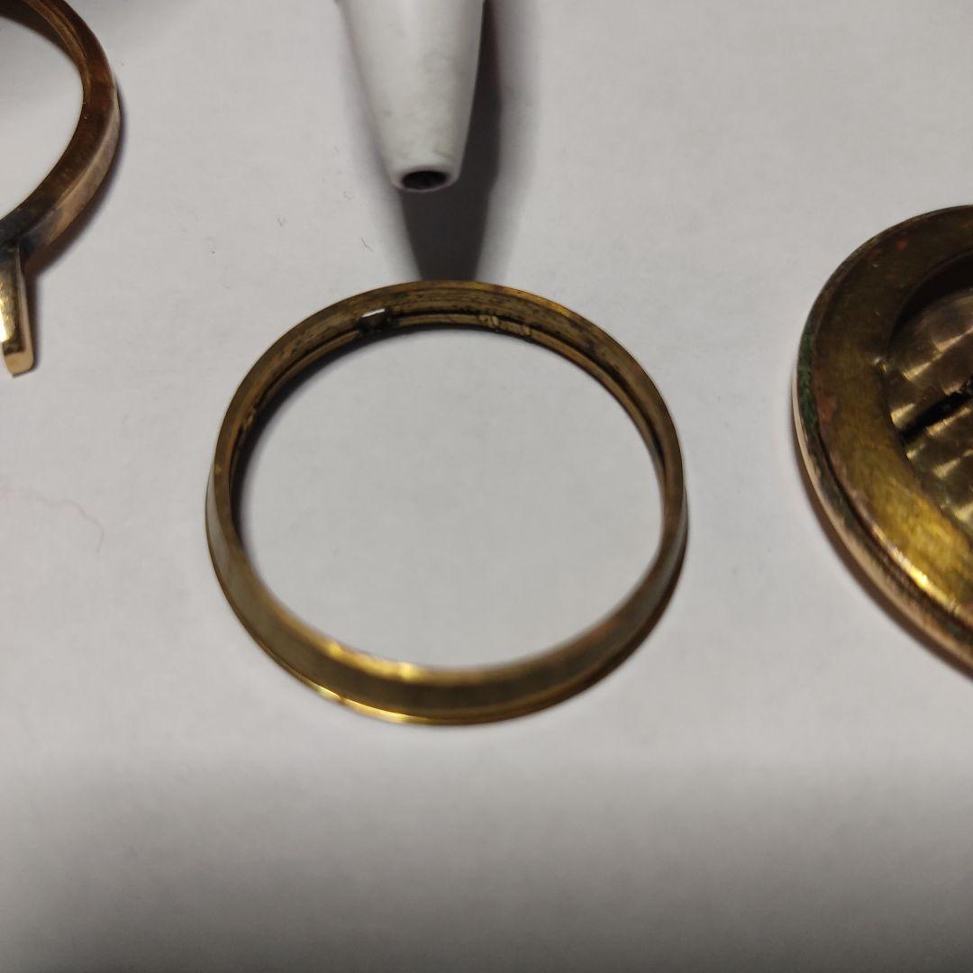 CYMA。シーマ。時計。18K、0.750。ジャンク品。スクラップ品。壊れ品。