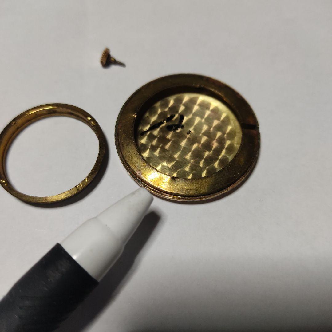 CYMA。シーマ。時計。18K、0.750。ジャンク品。スクラップ品。壊れ品。