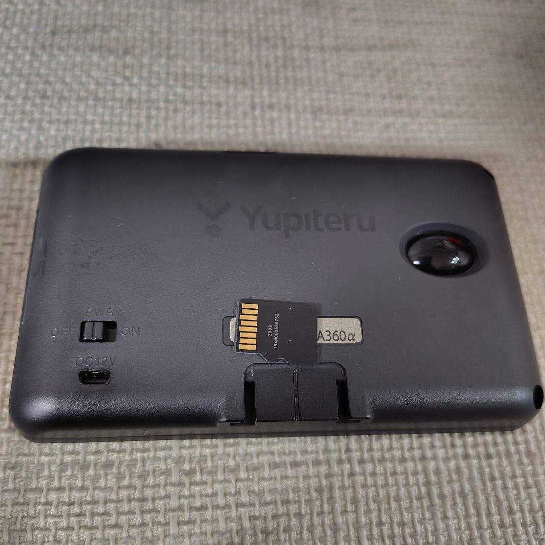 最新2025年秋版地図データ　ユピテル レーザー＆レーダー探知機 A360α