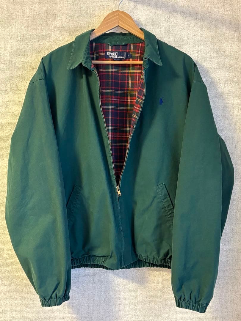 RalphLauren ラルフローレン スウィングトップ ブルゾン　グリーンXL