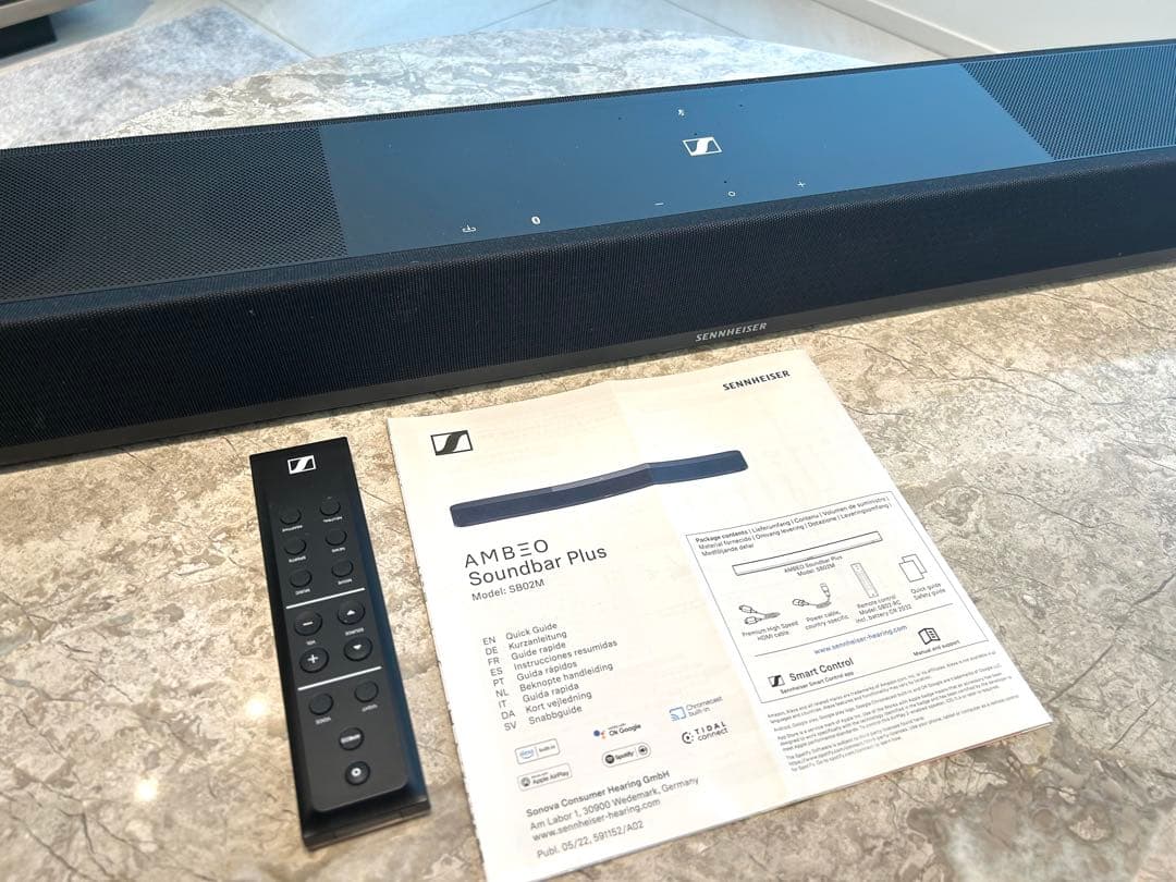 スピーカー・ウーファー Sennheiser AMBEO Soundbar Plus