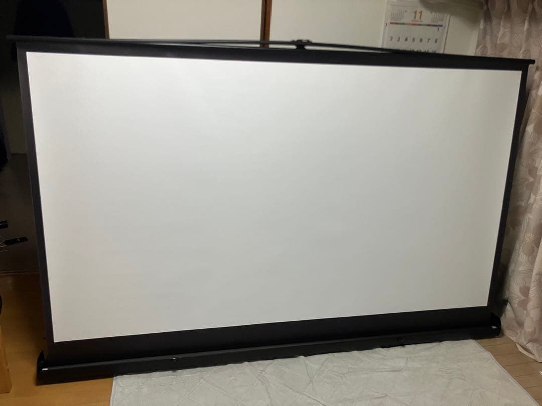 プロジェクタースクリーン 100インチ 16:9 自立型