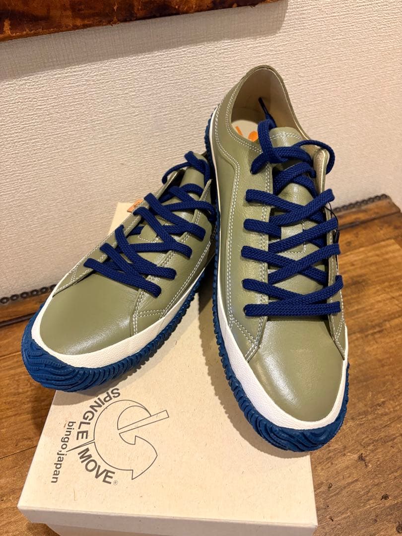 【限定セール】spingle move スニーカーLL 27.5cm オリーブ