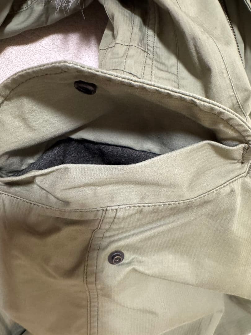 ジュンヤワタナベコムデギャルソン ファー付きモッズコート