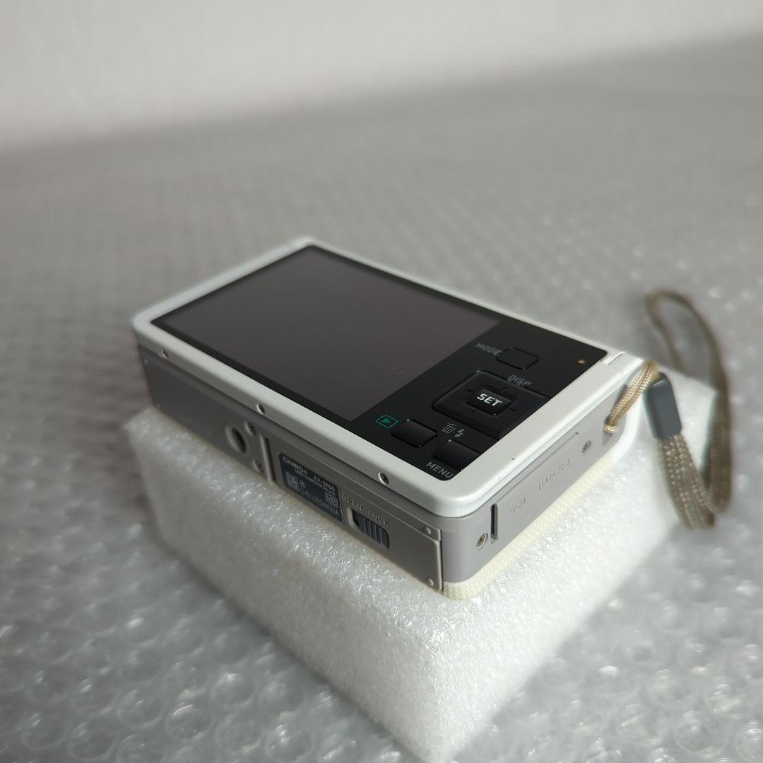 【動作確認済】デジカメ CASIO EXILIM EX-ZR50 ホワイト