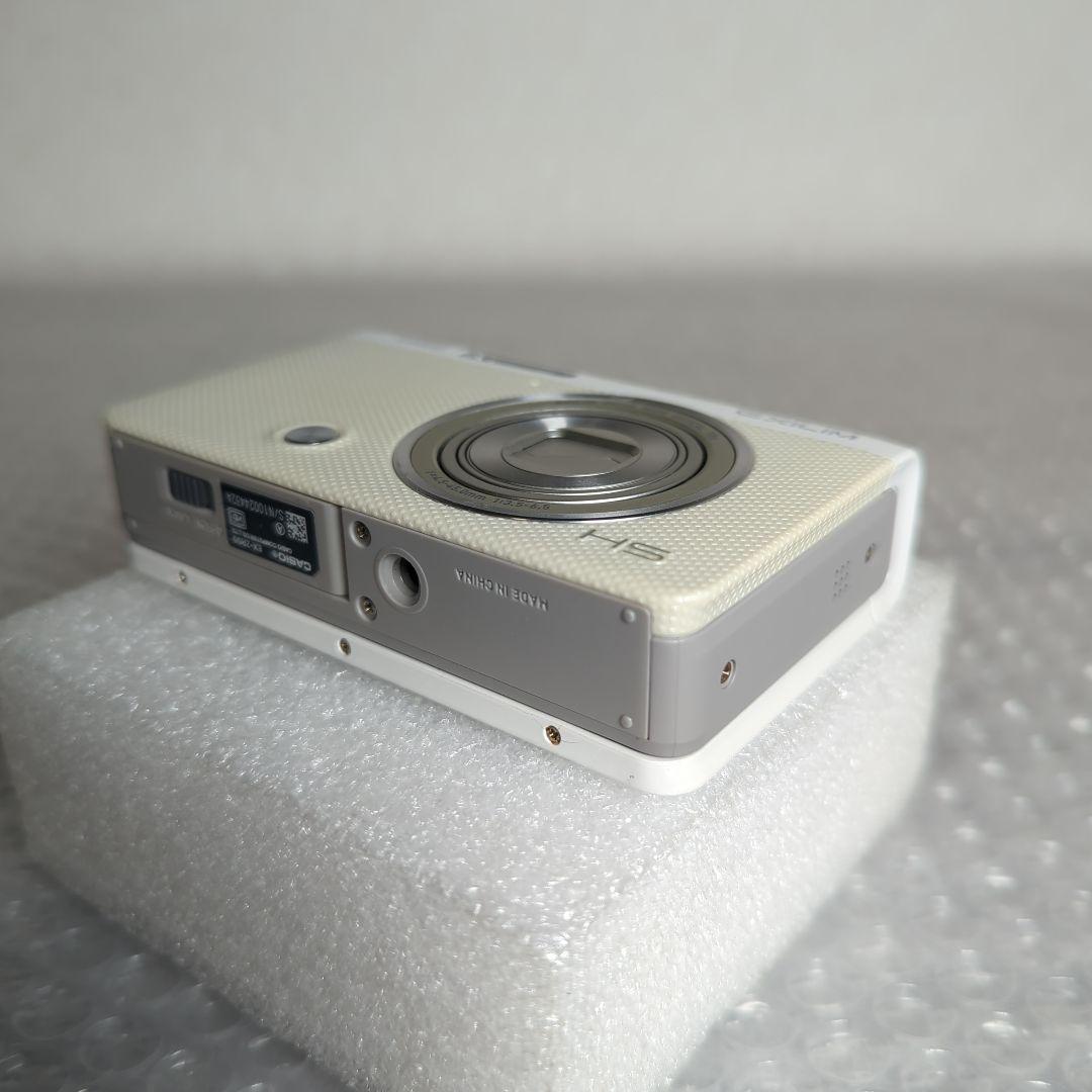 【動作確認済】デジカメ CASIO EXILIM EX-ZR50 ホワイト