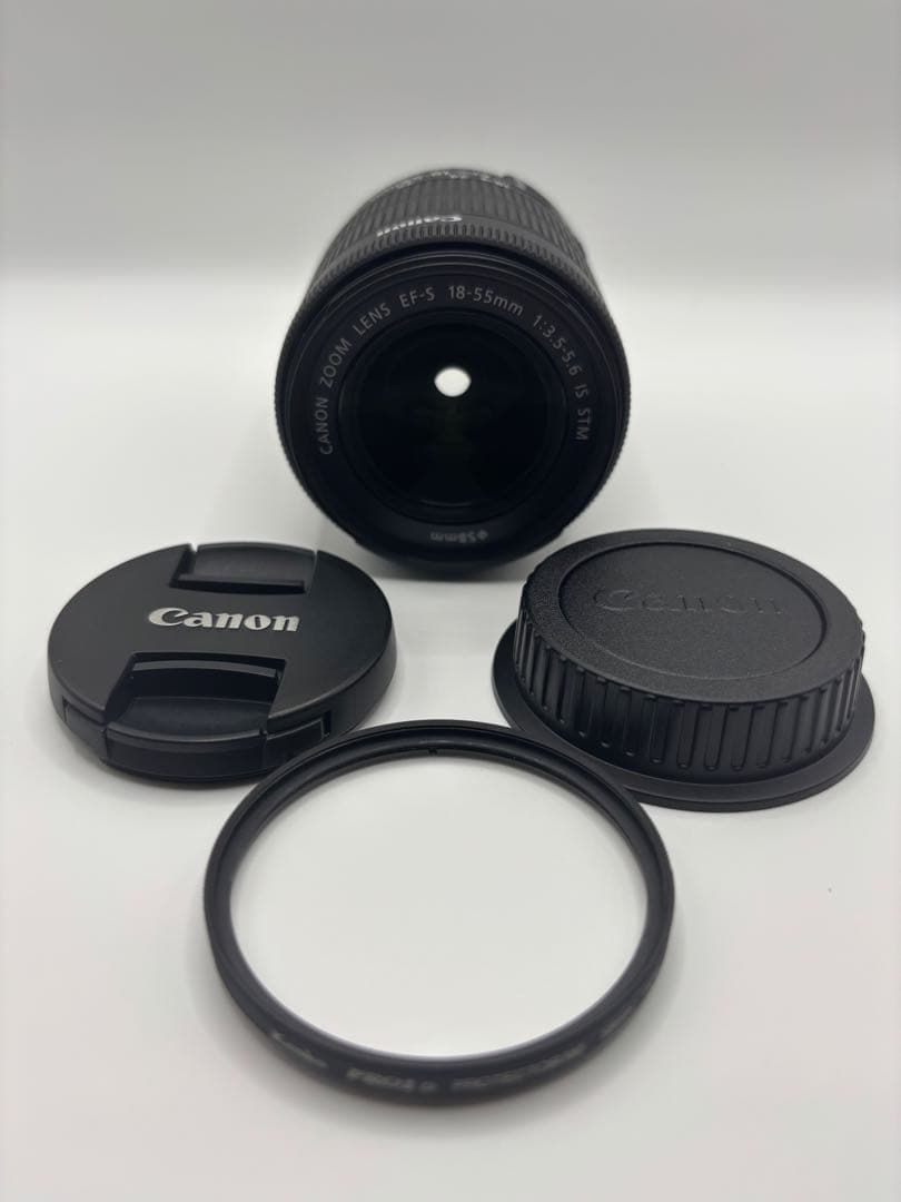 極美品 Canon EF-S 55-250mm IS II 望遠レンズ 新品同様