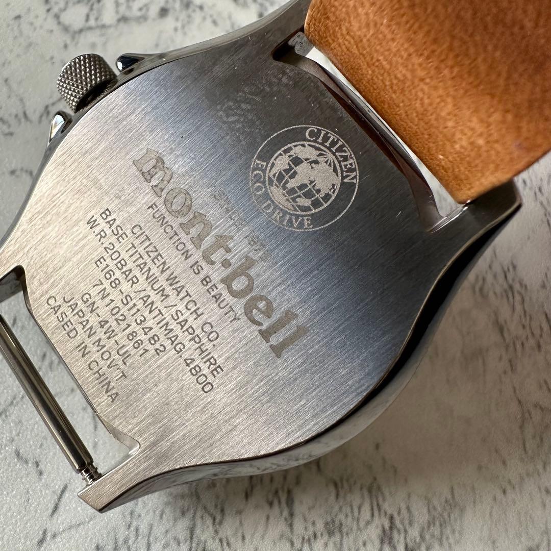 希少 シチズン プロマスター　モンベルコラボ E168-S113482