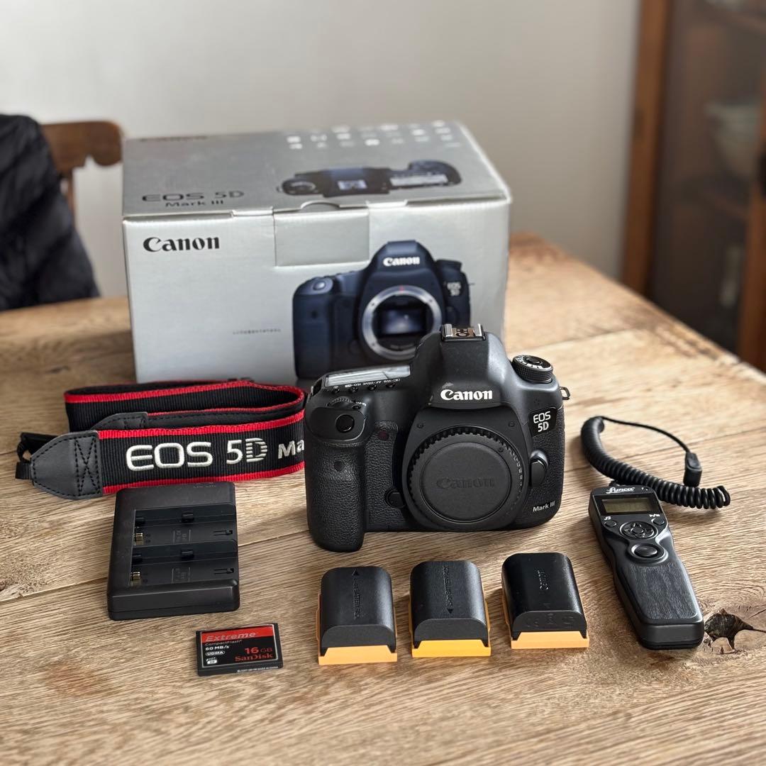 シャッターカウント12497回　Canon EOS 5D Mark Ⅲ