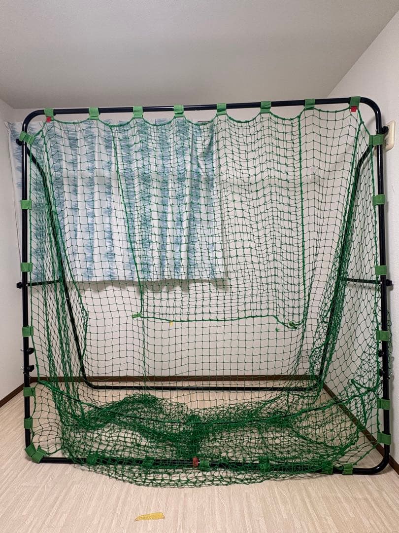 【室内使用のみ】フィールドア　バッティング　練習　ネット 200x200cm