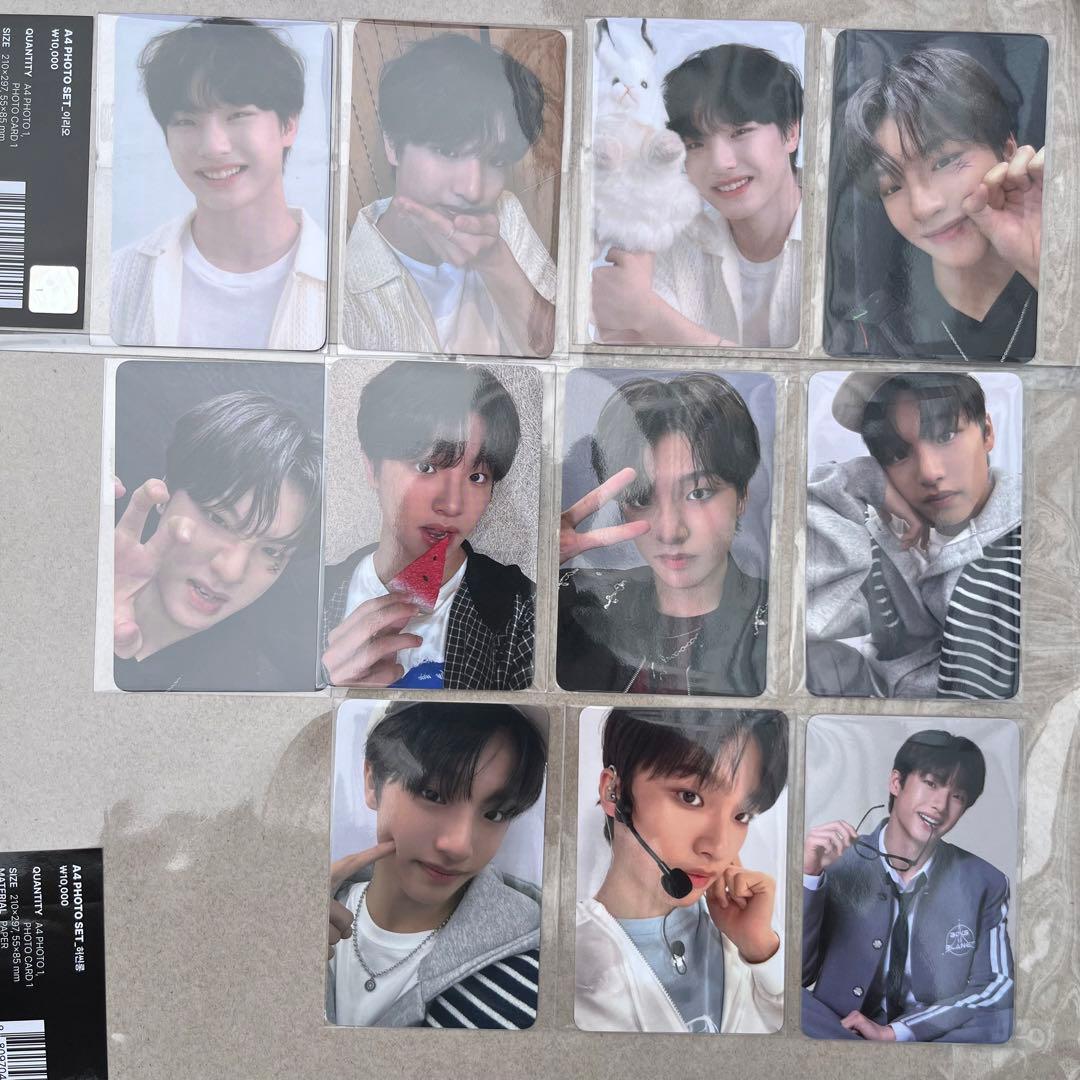 ボイプラ アーカイブ展 韓国 チンウィ トレカ 11枚セット コンプ