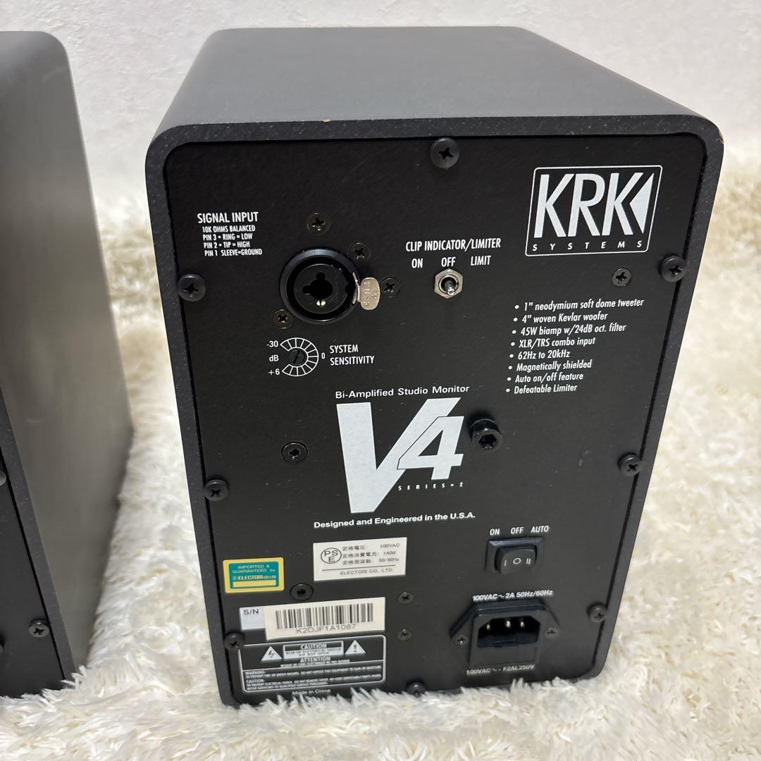 KRK パワードモニタースピーカー v4 series2 KRK-ROKIT