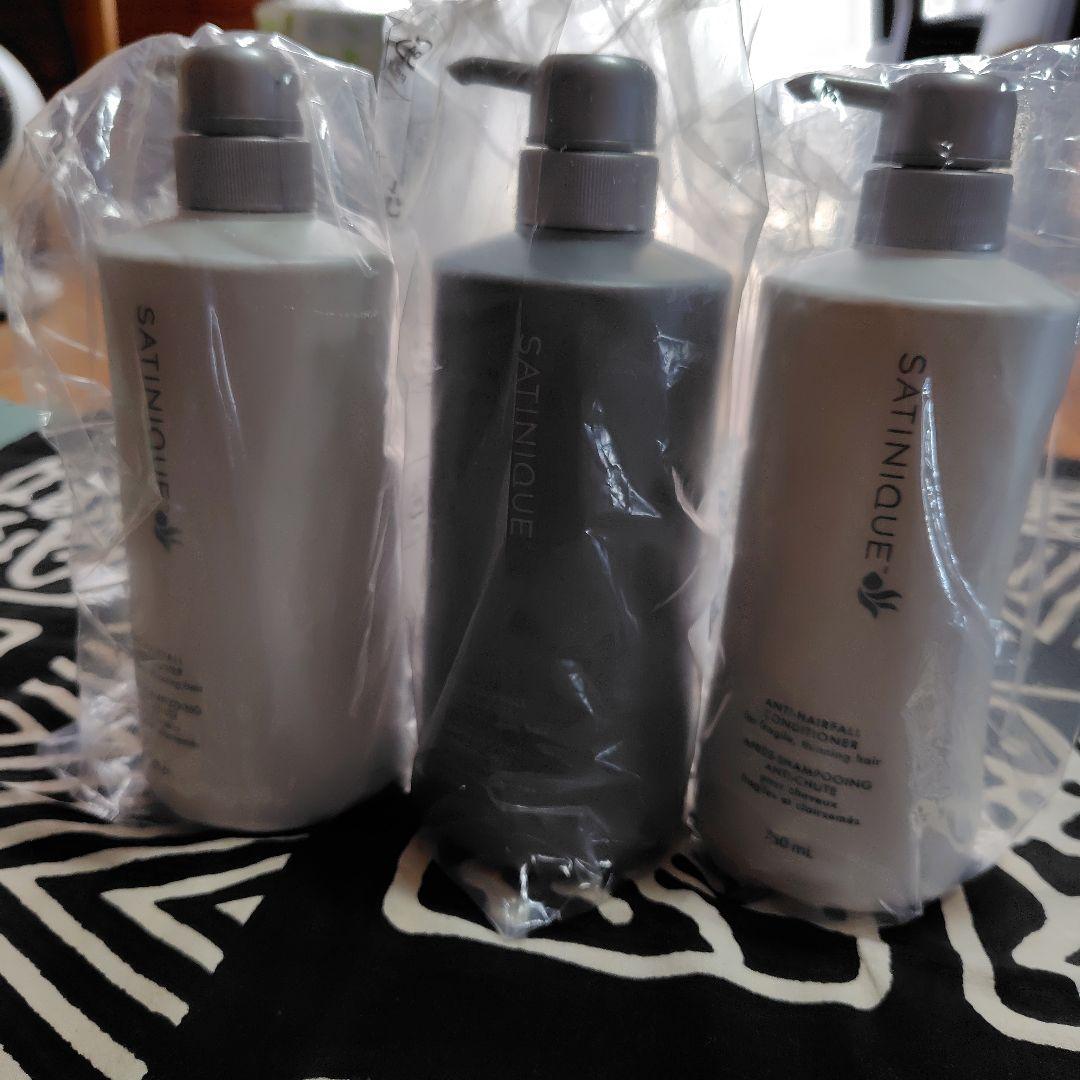 SATINIQUE ヘアケア 3点 750mL（シャンプー1コンディショナー2）