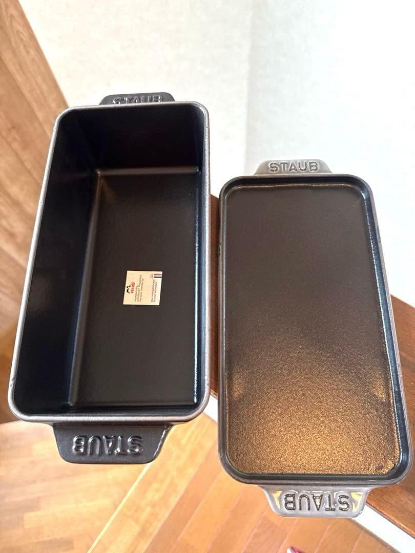 ストウブSTAUB希少廃盤ローフパン/ケーキ＆ブレッドパン新品未使用正規品保証付